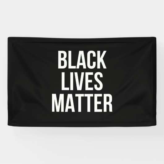 BLM Black Lives Mater BANNER 横断幕 (横)