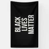 BLM Black Lives Mater BANNER 横断幕 (縦)