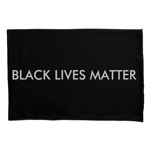 BLM/Black Lives Matter Pillowcase 枕カバー (正面)