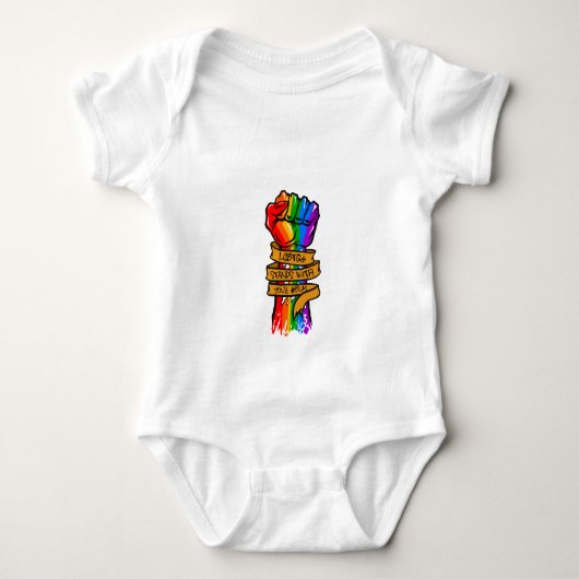Blm lgbtプライド tシャツ (正面)