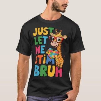 Blo Boys Autistic Giraffe自閉症を修正する Tシャツ