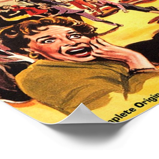 Blobポスター ポスター (角)