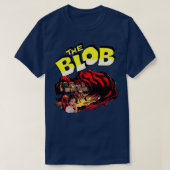 BLOBレトロカルトクラシックホラーファンアート Tシャツ (デザイン正面)
