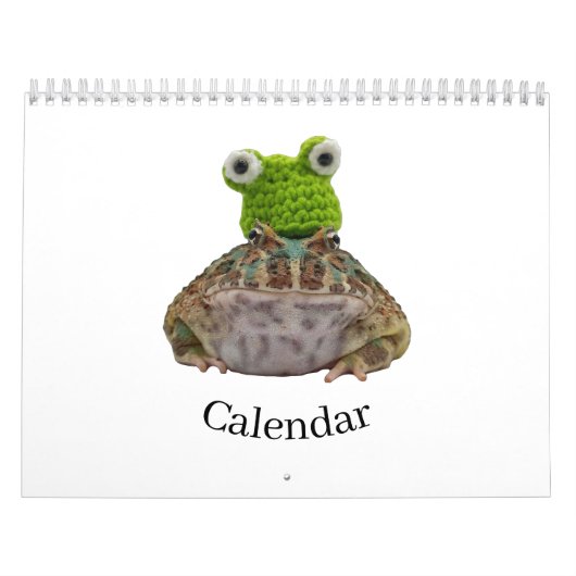 Blobbi Pacman Frog Calendar カレンダー (カバー)