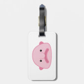 Blobfishの荷物のラベル ラゲッジタグ (裏面縦)