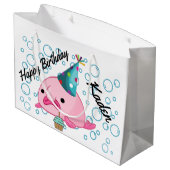 Blobfishの誕生日 ラージペーパーバッグ (裏面アングル)