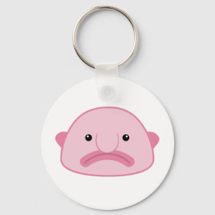 BlobfishボタンKeychain キーホルダー