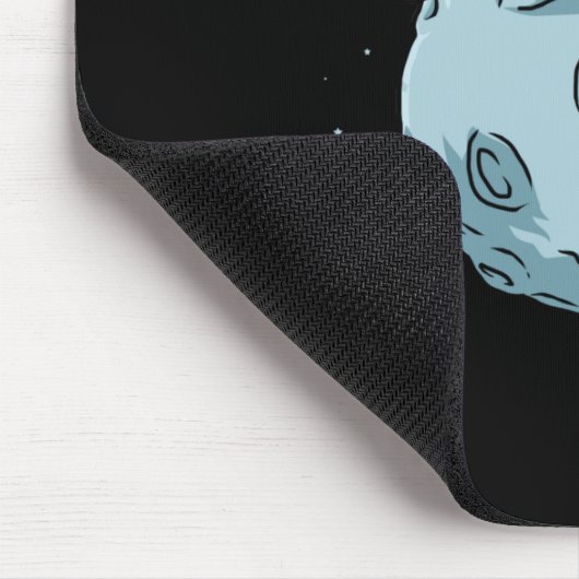Blobfish Moon Astronaut Gift Kids Blobfish マウスパッド (コーナー)