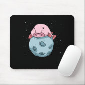 Blobfish Moon Astronaut Gift Kids Blobfish マウスパッド (マウス)