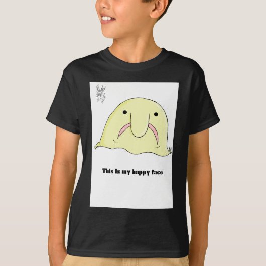 Blobfish Tシャツ (正面)