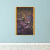 Blobular Report from Galactic Central キャンバスプリント (インサイチュ (ウッドフロア))