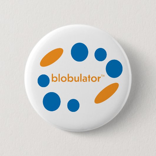 blobulator ボタン 缶バッジ (正面)
