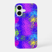 Blobules Under Glass iPhone 16ケース (裏面)