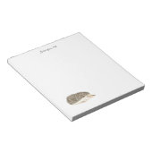 Bloc De Notas Hedgehogメモ帳、水の色hedgeho ノートパッド (アングル)