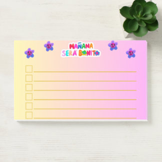 Bloc de notas Karol g  ポストイット