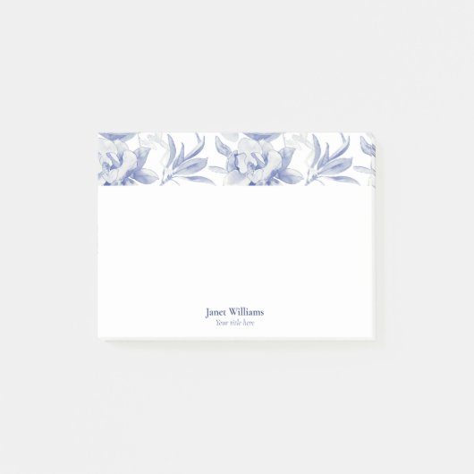 Bloc de notas magnolias ポストイット (正面)