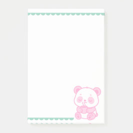 Bloc de Notas Notas Post-it® Panda Café ポストイット