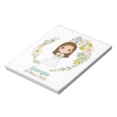 Bloc de notas Primera Comunión GEORGIA ノートパッド (回転)