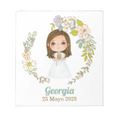Bloc de notas Primera Comunión GEORGIA ノートパッド (正面)
