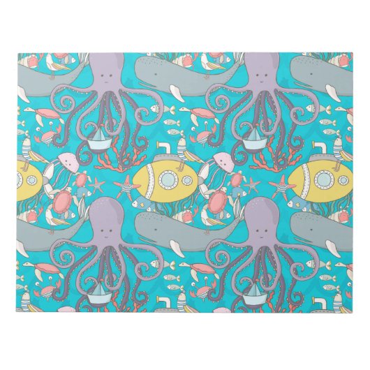 Bloc de notas UNDER THE SEA ノートパッド (正面)