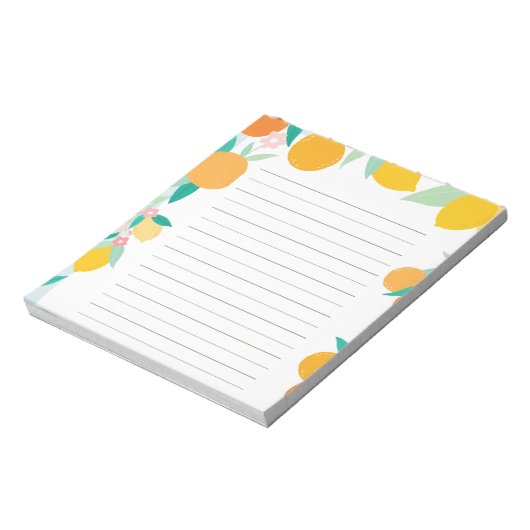 Bloc-notes - Agrumes by Ludilabel ノートパッド (回転)
