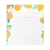 Bloc-notes - Agrumes by Ludilabel ノートパッド (正面)