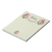 Bloc-notes Delicate Flower Notepad ノートパッド (回転)