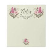 Bloc-notes Delicate Flower Notepad ノートパッド (正面)