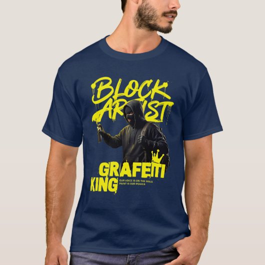 Block Artist – Graffiti King Tee Tシャツ (正面)