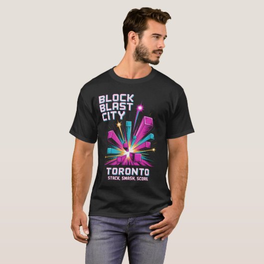 Block Blast City Tシャツ (正面フル)