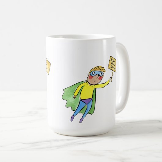 Block Chain Security コーヒーマグカップ (正面右)