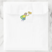 Block Chain Security スクエアシール (バッグ)