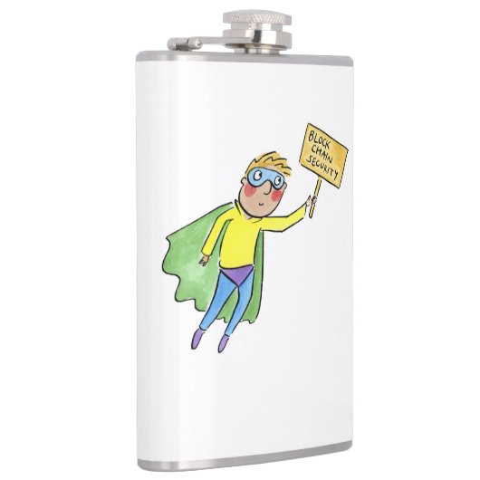 Block Chain Security フラスク (右)