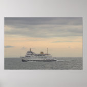 Block Island Ferry Poster ポスター (正面)