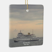Block Island Ferry Rhode Island Ornament  セラミックオーナメント (右)