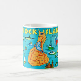 Block Island Rhode Island Mug コーヒーマグカップ