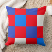 Block Party USA – Independence Day Throw Pillow クッション (ブランケット)