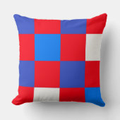 Block Party USA – Independence Day Throw Pillow クッション (正面)