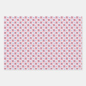 Block Print Botanicals and Animals ラッピングペーパーシート (正面)