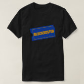 Blockbuster動画ロゴ Tシャツ (デザイン正面)