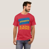 Blockbuster Be Kind Rewind vintage Tシャツ (正面フル)