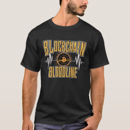 Blockchain Bloodline™レガシーにコード化された暗号文化 Tシャツ
