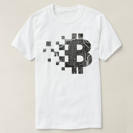 BLOCKCHAIN/CIRCUITの板人のTシャツ Tシャツ (デザイン正面)