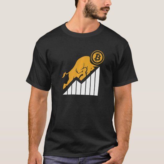 Blockchain Crypto Crypto Currency Crypto Trader Bi Tシャツ (正面)