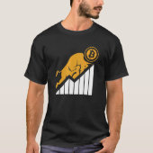 Blockchain Crypto Crypto Currency Crypto Trader Bi Tシャツ (正面)
