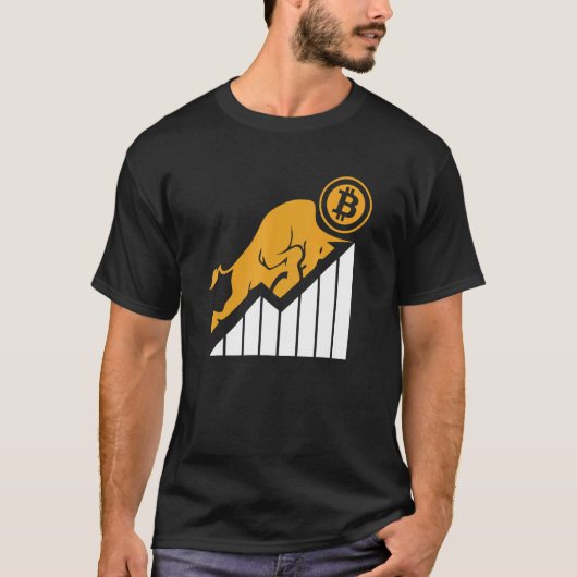 Blockchain Crypto Crypto Currency Crypto Trader Bi Tシャツ (正面)