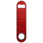 Blocked Red Bottle Opener スピード栓抜き (正面)