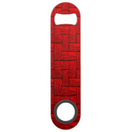 Blocked Red Bottle Opener スピード栓抜き