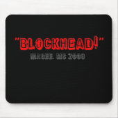 BlockheadMageeMS2009 マウスパッド (正面)