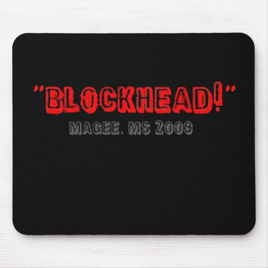 BlockheadMageeMS2009 マウスパッド (正面)